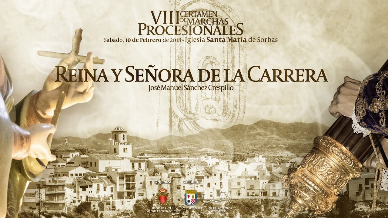 Reina y Señora de la Carrera (José Manuel Sánchez Crespillo) AM Virgen de la Amargura - Lorca