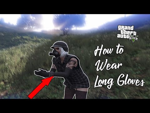 GTA 5 How To Wear Long Gloves With Your Female Character 1.57