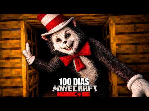 100 Days but with the most DISTURBING Minecraft CREATURES 💀