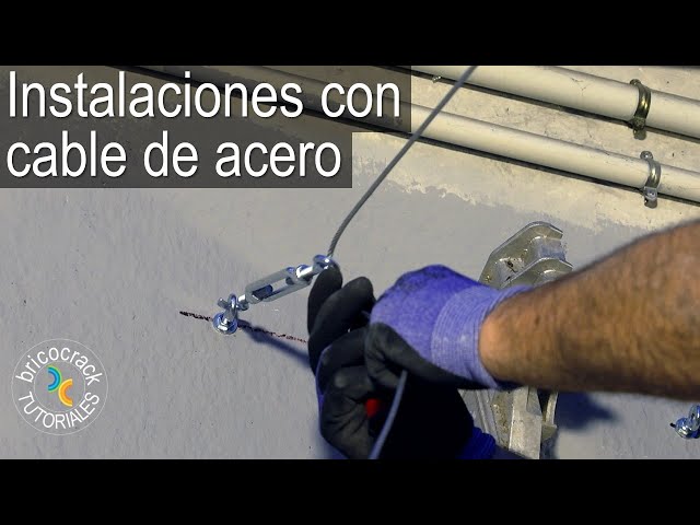 Tensores de acero para alambre y cable