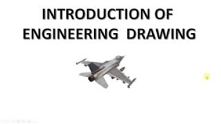 INTRODUCTION OF MECHANICAL ENGINEERING DRAWING | ENGLISH | PART-2