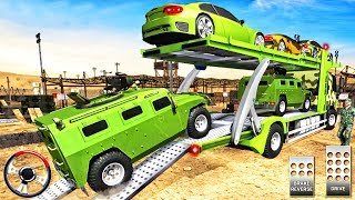 Army Car Transporter 2019 : Airplane Pilot - Best Android Gameplay screenshot 4