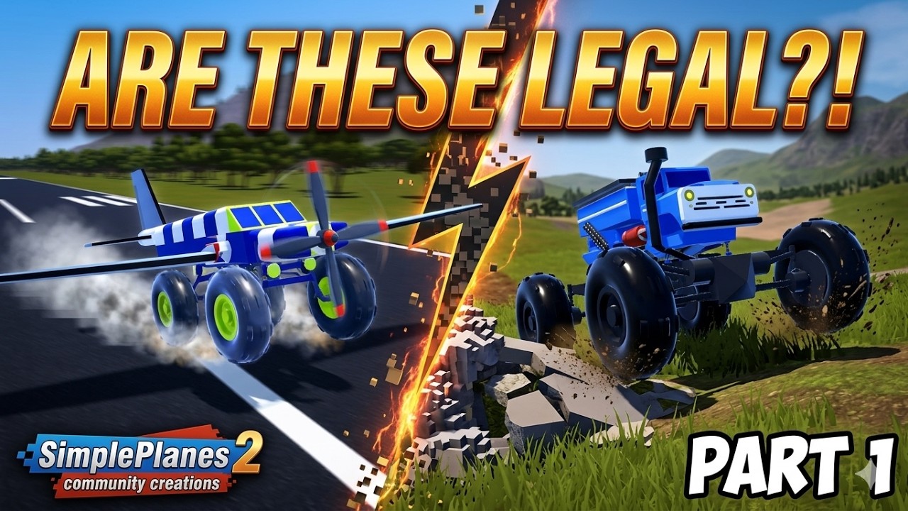 Testing the CRAZIEST Monster Trucks of 2026! - SimplePlanes 2 - YouTube