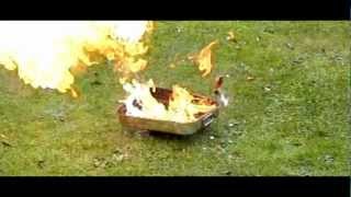 Lighters Exploding at 600 FPS