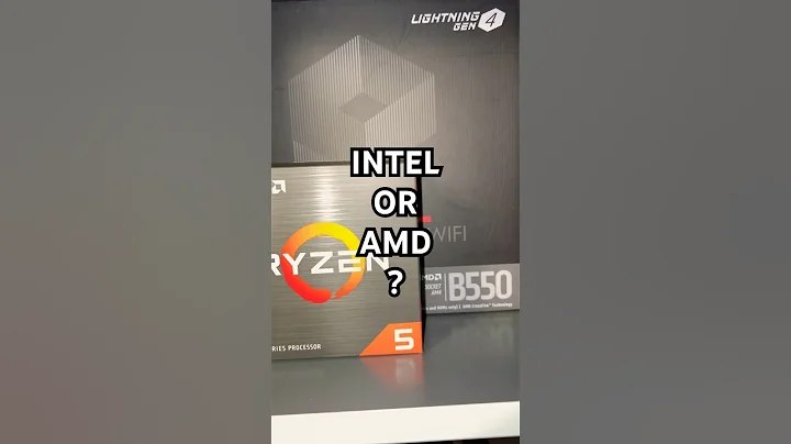 Intel or AMD ? #shorts #pc #cpu #pcbuilding #amd #intel #pcbuild #processor