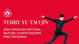 Terry Yu Tao Jin | 2024 Candian National Skating Championships Free Program
