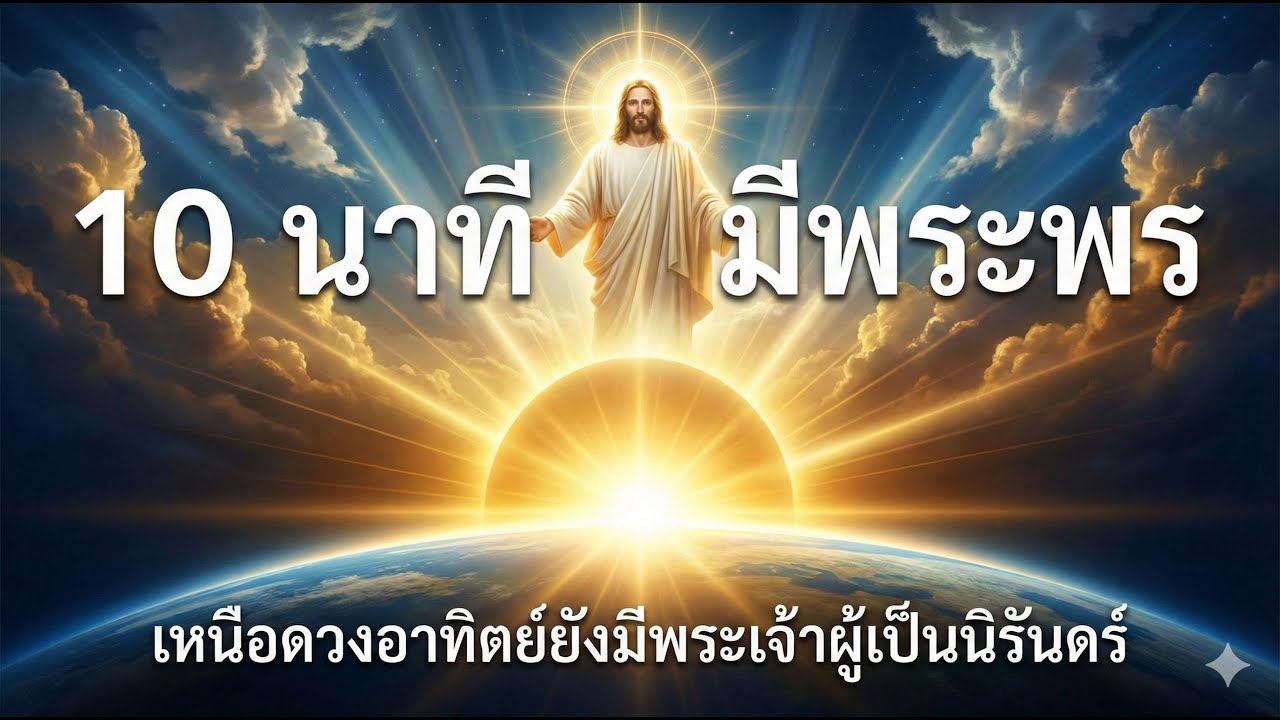 เหนือดวงอาทิตย์ยังมีพระเจ้าผู้เป็นนิรันดร์ | 10นาที มีพระพร