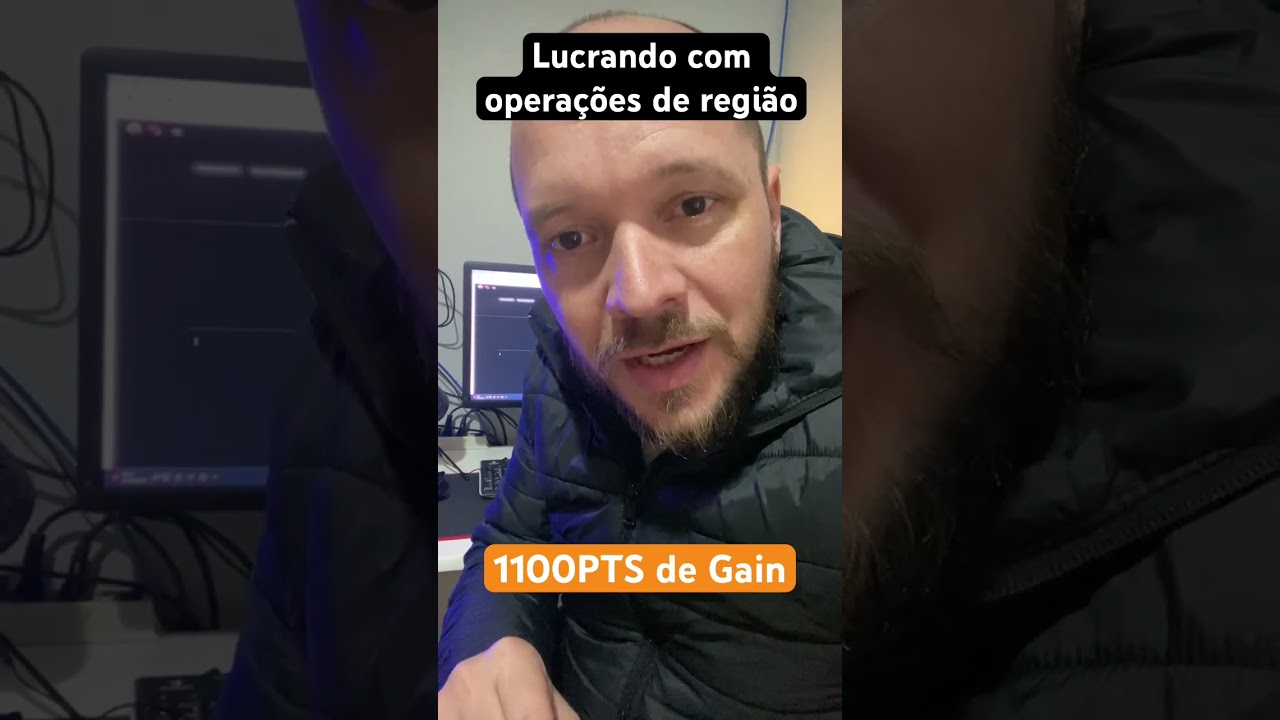 Ontem foi 1100 pontos de Gain  em  uma operação