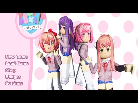 How to get all 8 secret badges in Doki Doki obby club!
