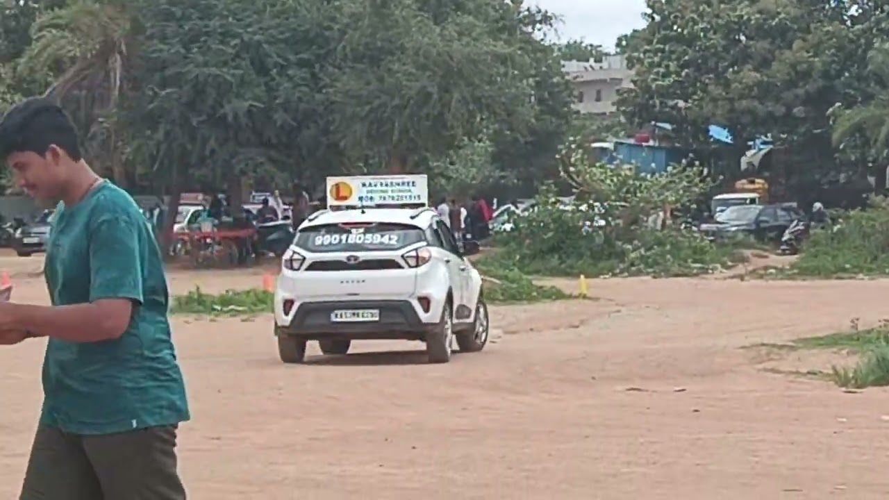 Car DL TEST  NEAR AVALHALLI KR PURAM RTO