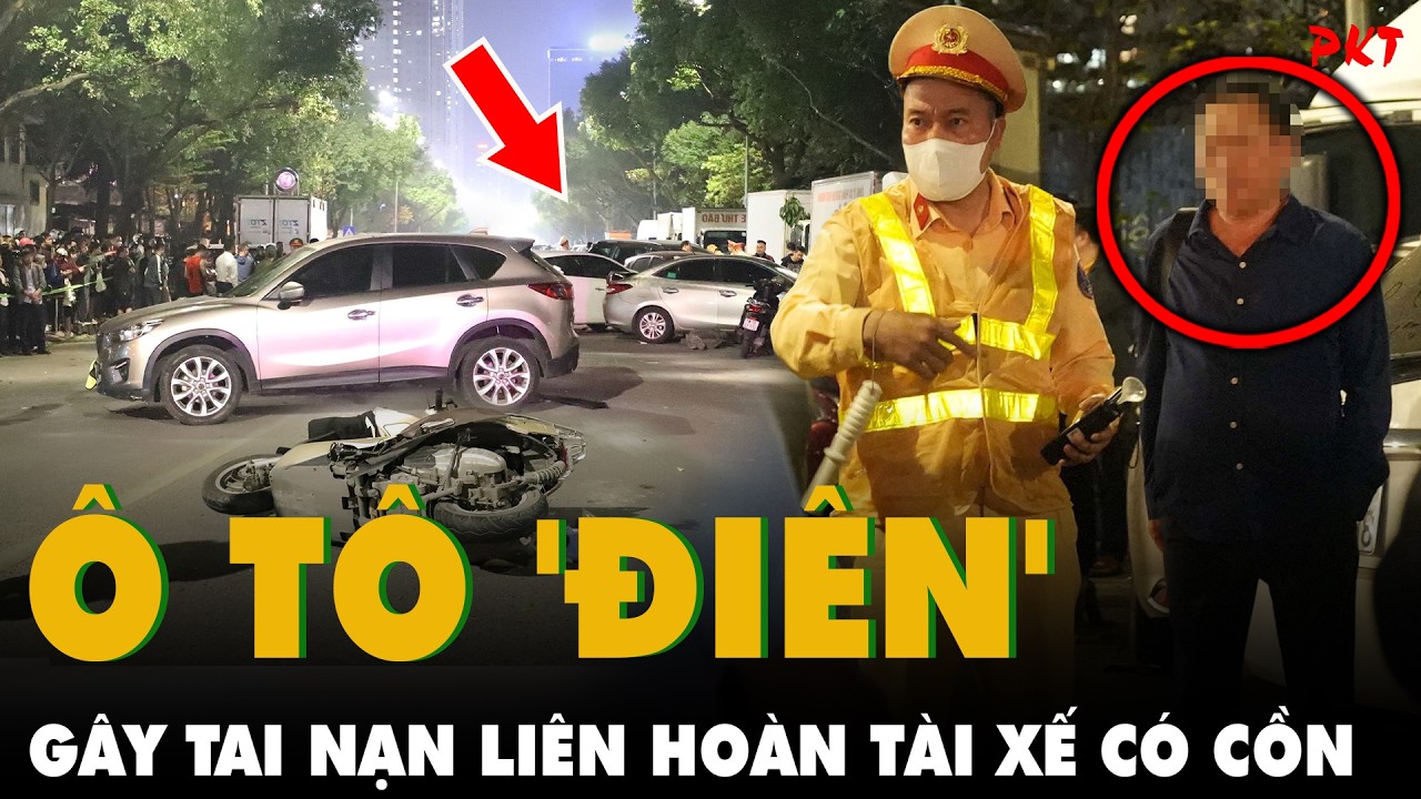 Clip kinh hoàng: Ô TÔ 'ĐIÊN' GÂY TAI NẠN LIÊN HOÀN khiến 1 NGƯỜI TỬ VONG nhiều người phải cấp cứu