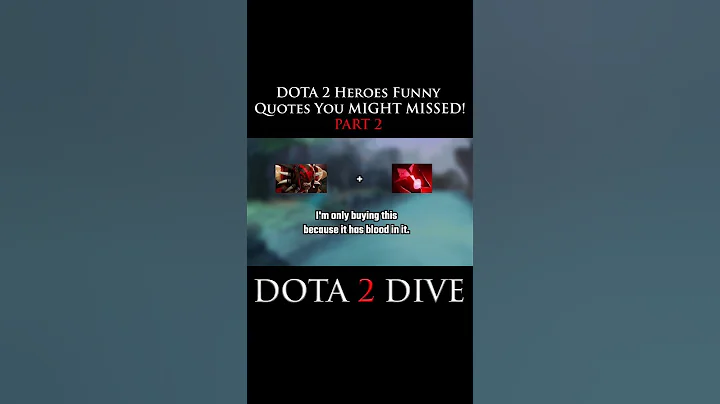 Funny DOTA 2 Hero Responses That You MIGHT MISSED! #dota2 #dota2gameplay #dota2clips #dota
