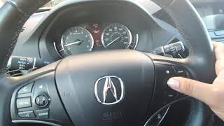 2017 ACURA MDX OIL LIFE RESET 2017 Acura Mdx Maintenance And Oil Life Reset