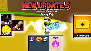 New Chakra Update In Anime Force Simulator | Roblox