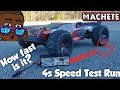 Redcat Machet 4s Box Stock Speed Test w/SMC lipos