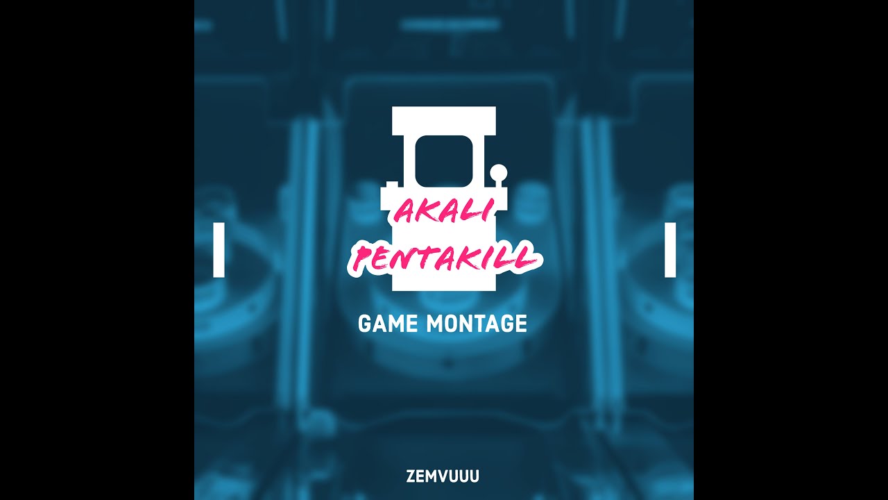 AKALI INSTANE PENTAKILL MONTAGE -  Zemvuuu - League Of Legends 10.19 worlds patch