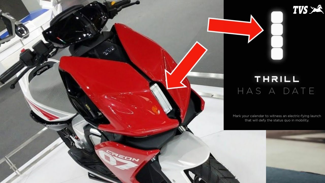 TVS New Electric Scooter Official Teaser 💥 Launch Date & Price Tvs Creon Electric Scooter