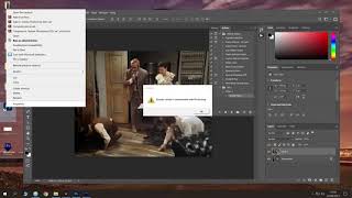 Droplet Couldn't Communicate With Photoshop - Error FIX 100% Solution. 😊 Ignore Cursor Issues. 😟