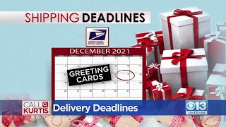 Holiday Shopping Deadlines Loom