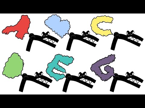 Alphabet Lore But They FART / when eat fast food on McDonald's