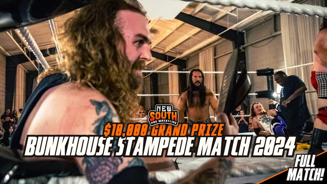 Матч Bunkhouse Stampede 2024 (ПОЛНЫЙ МАТЧ)