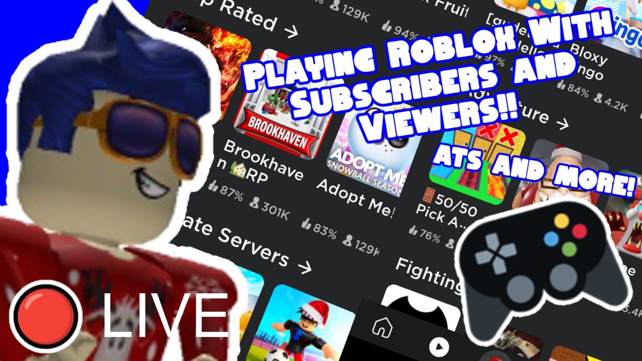 FIRST STREAM OF 2026 Playing Random Roblox Games W Viewers 
