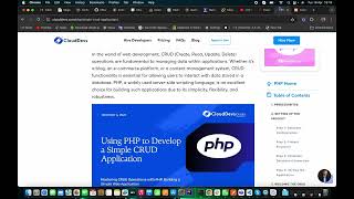 PHP 2024 - Procedural CRUD application