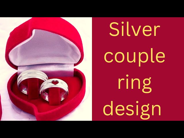 Adjustable Couple Rings Set for lovers Silver Plated Solitaire for Unisex-2  pieces : Amazon.in: Fashion
