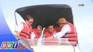 Chủ tịch UBND tỉnh đi thị sát hệ thống cảng thủy nội địa và cụm cảng Cái Mép-Thị Vải