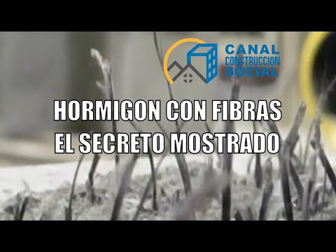 Video: ¿Qué fibra se utiliza en el hormigón?