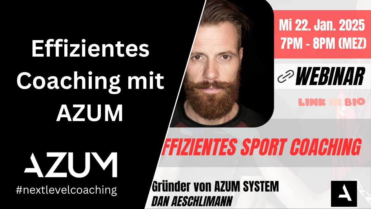 AZUM Webinar - Effizientes Coaching mit AZUM - YouTube
