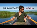 LATVIA: AIR B'N'FEAST EP.10 - Cooking rustic soup over fire!