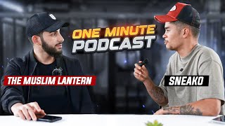 The One Minute Podcast Sneak Interviews The Muslim Lantern Muhammed Ali
