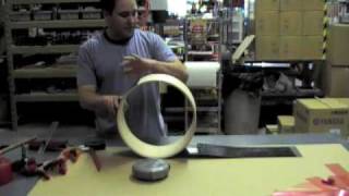 Wrapping Drum Shells Using PSA Tape Part 3