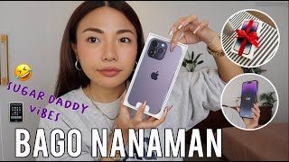 Unboxing my IPHONE 14 Pro Max Deep Purple (Di Ako Marunong Talaga LOL) + What&#39;s On My Iphone