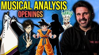 MUSIC DIRECTOR REACTS | Musical Analysis - Multi Anime Openings (3)