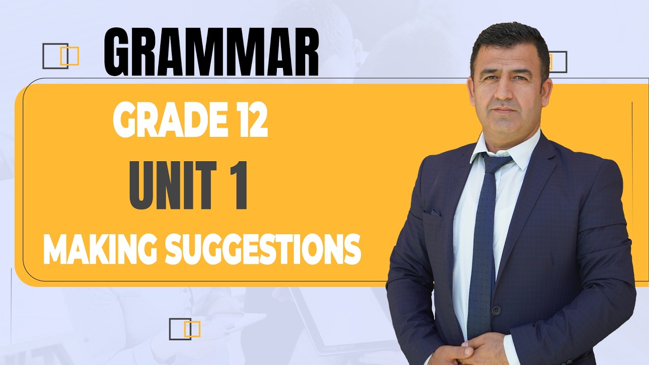 Unit 1 lesson 2  Making suggestions