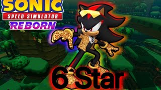 Getting 6 Star Cheetah Shadow In Sonic Speed Simulator