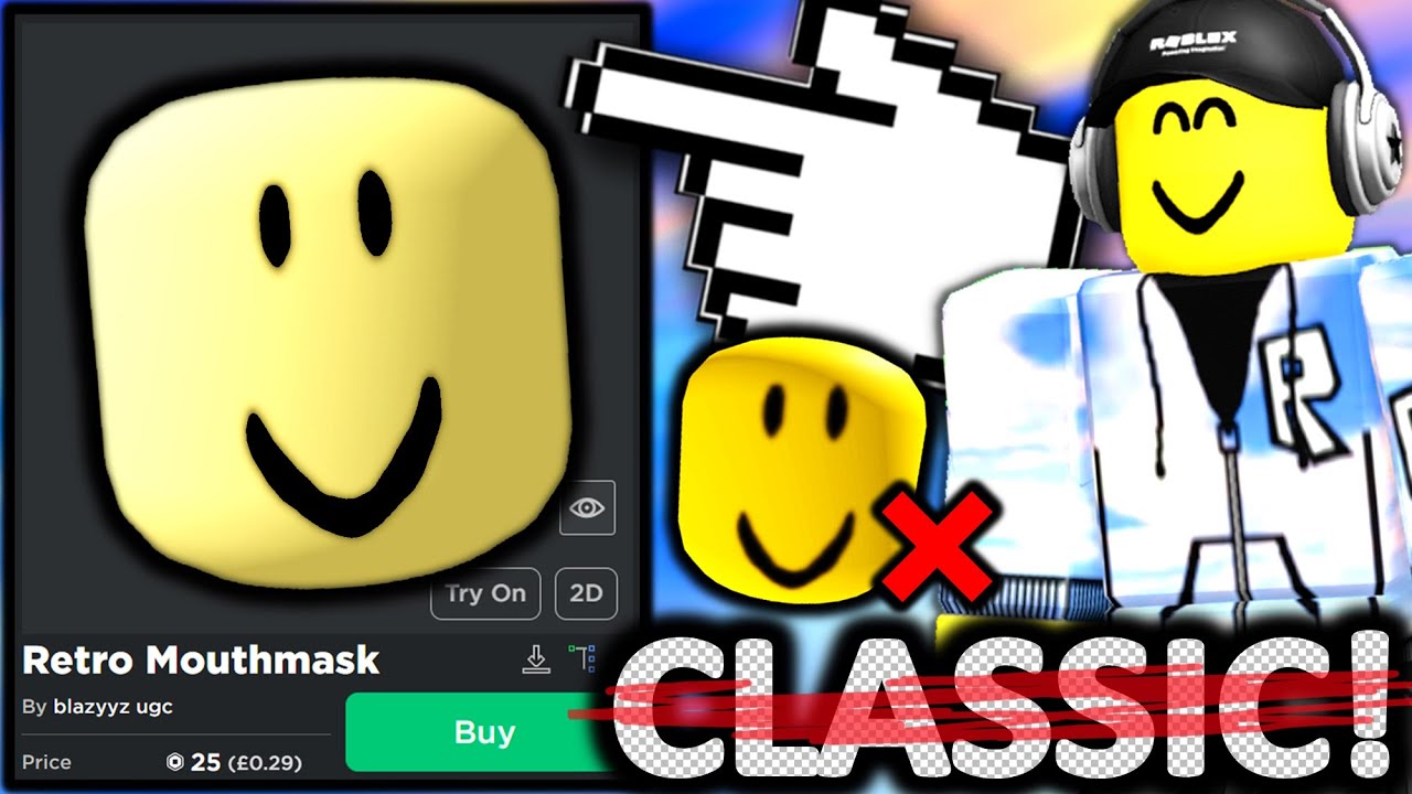 Roblox on X: We are working on new Roblox faces in our old style 👀 How's  this? 🤔  / X