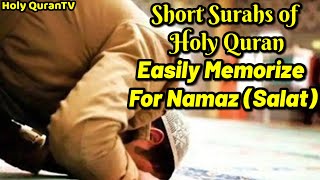 Short Surahs of Holy Quran Beautiful Soft Voice Recitation - Easily Memorize For Namaz (Salat) screenshot 3