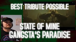 Reacting to Gangsta's Paradise GOES HEAVY! (@Coolio METAL Cover by STATE of MINE)