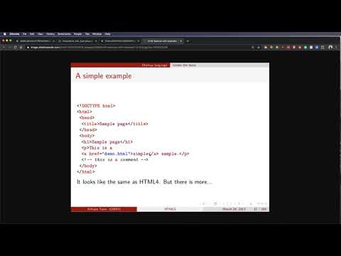 Markup Languages