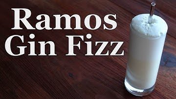 The EASIEST Way To Foam Egg Whites [Ramos Gin Fizz In 20 Seconds]
