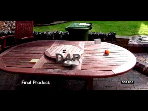Motion Tracking Test with Cinema 4D and Voodoo camera tracker