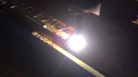 LINKCNC-LXP1530 cutting thin metal with Huayuan 63A power source