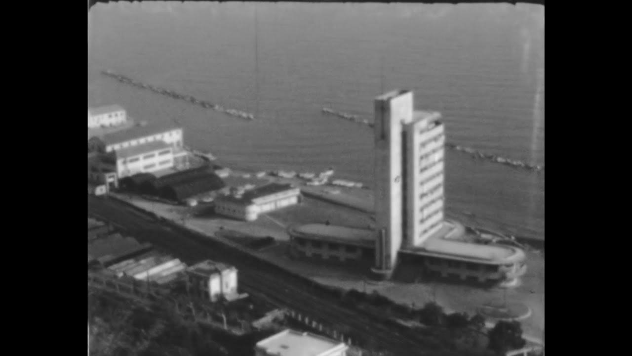 Chiavari 1953 archive footage