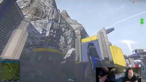 NO HANDS PLANETSIDE 2 = Part 1 I built a base on Amerish Raven Landing between bridges on the road.