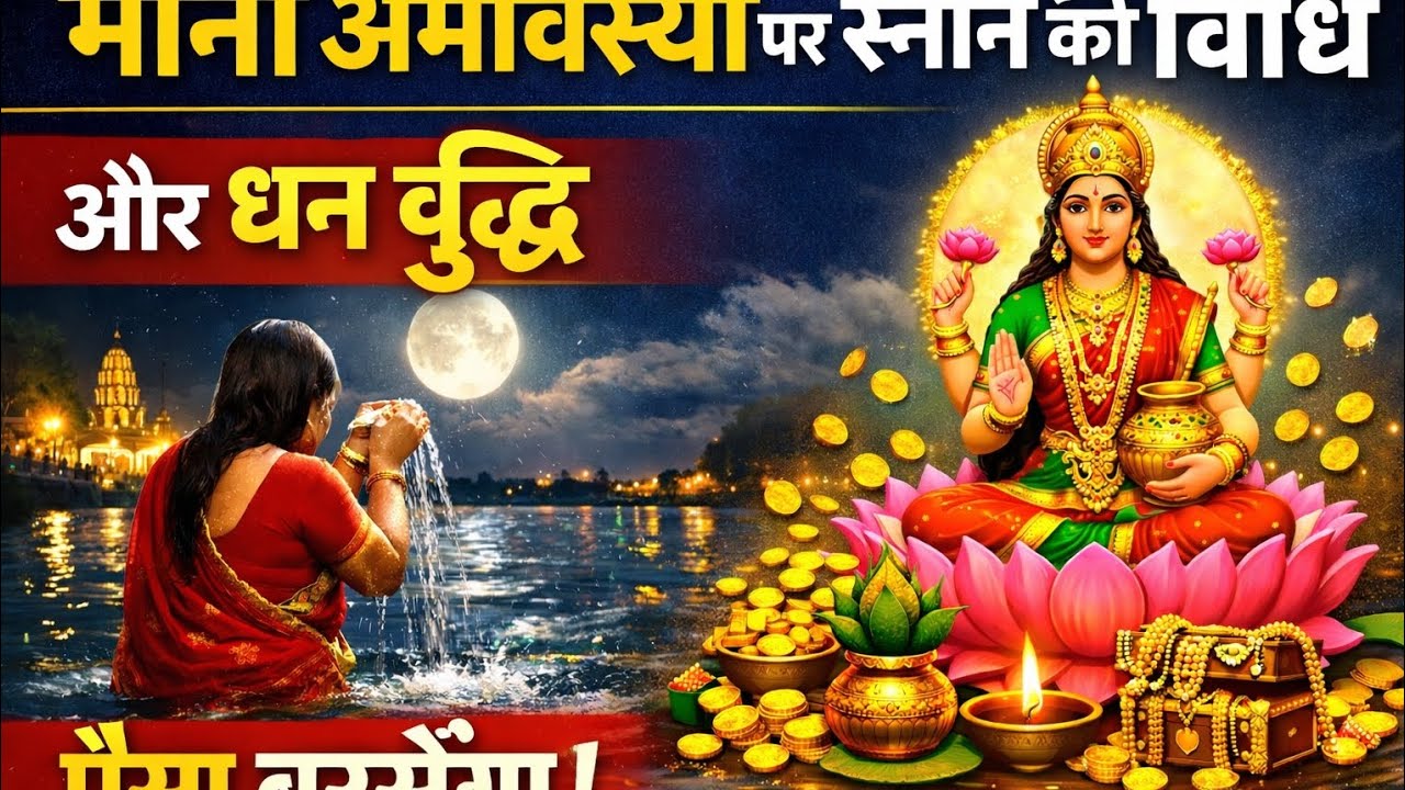 मौनी अमावस्या 2026: स्नान का चमत्कारी महत्व | करें ये उपाय, बढ़ेगा धन और सौभाग्य❤️‍🔥🌹💯