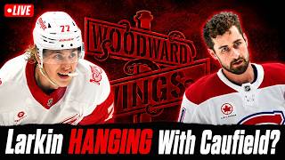 Dylan Larkin SPOTTED with Canadians and Flyers Players! | Woodward Wings
