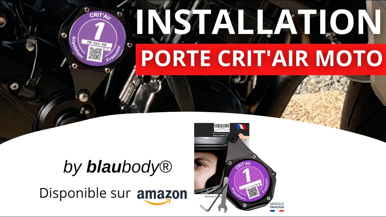 Porte-vignette CRIT'Air